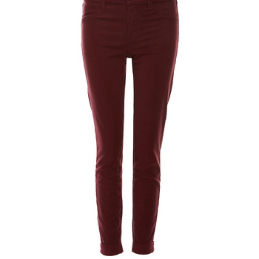 J BRAND ANJA MID RISE CUFFED CROP - NWOT